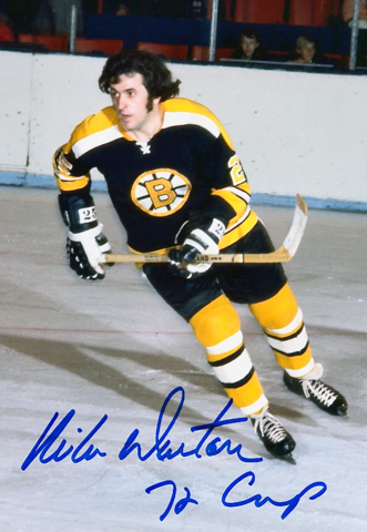 Mike Walton 1971 Boston Bruins