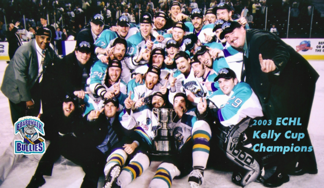 Atlantic City Boardwalk Bullies 2003 Kelly Cup Champions