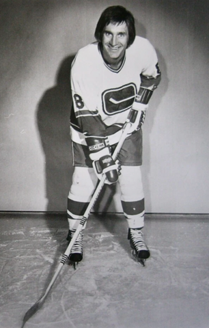 Bobby Schmautz 1973 Vancouver Canucks