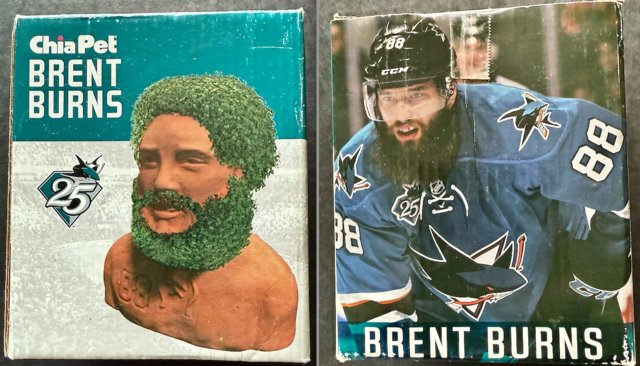 ChiaPet Brent Burns @Burnzie88 San Jose Sharks 88 Brent Burns 2016