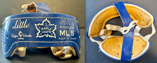 Vintage Cooper Weeks Hockey Helmet 1960s Model ML 5