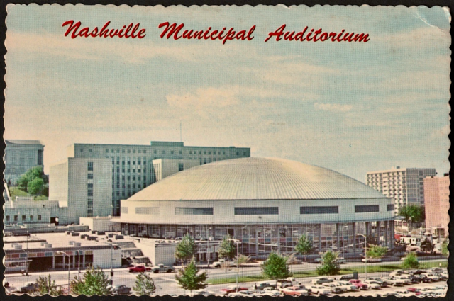 Nashville Municipal Auditorium 1963 Nashville Dixie Flyers Home Arena