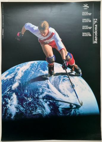 Roller Hockey at the 1992 Summer Olympics Poster - 