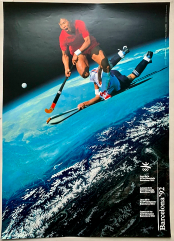 Field Hockey at the 1992 Summer Olympics Poster