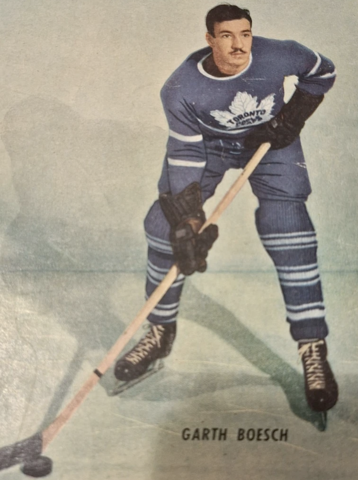 Garth Boesch 1948 Toronto Maple Leafs 