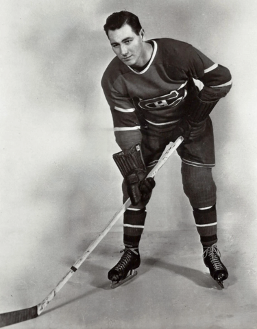 Jimmy Peters 1945 Montreal Canadiens