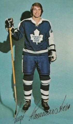 Inge Hammarström 1975 Toronto Maple Leafs