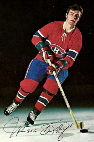 Marc Tardif 1971 Montreal Canadiens