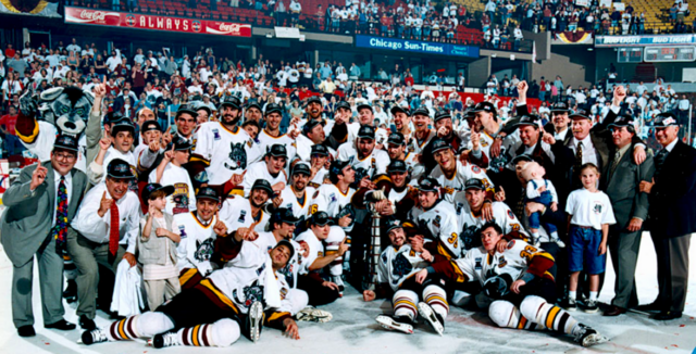 Chicago Wolves 1998 Turner Cup Champions