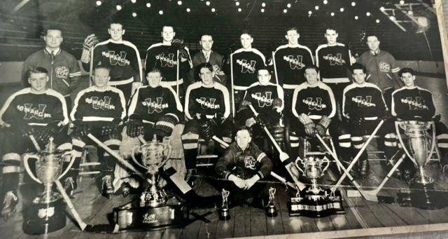 Winnipeg Monarchs - Memorial Cup Champions 1937 Abbott Cup Champions