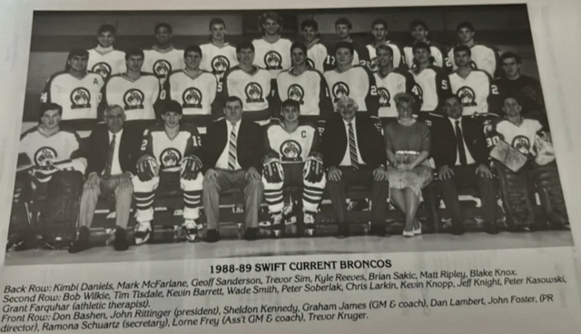 Swift Current Broncos 1988-89