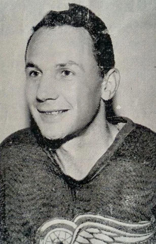 Gus Mortson 1958 Detroit Red Wings