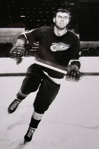 Bert Marshall 1966 Detroit Red Wings