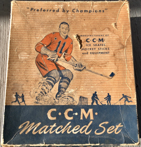 CCM Matched Set Box 1960s