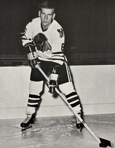 Paul Shmyr 1967 Dallas Black Hawks