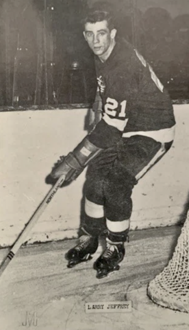 Larry Jeffrey 1962 Detroit Red Wings