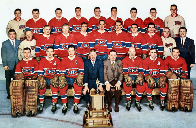 Hull-Ottawa Canadiens 1962 Tom Foley Memorial Trophy Champions