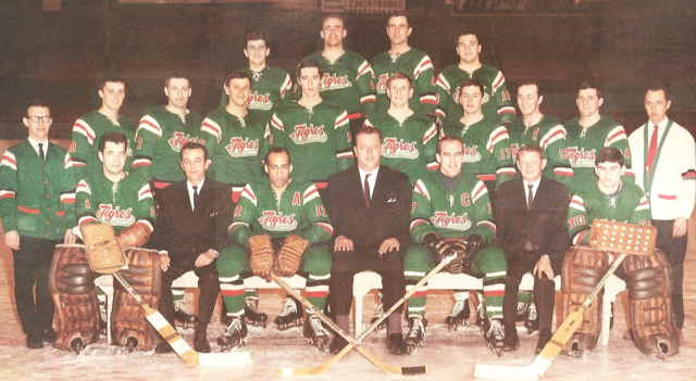 Victoriaville Tigres 1967-68 Les Tigres de Victoriaville