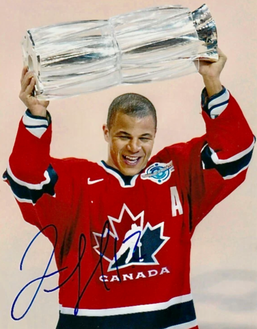 Jarome Iginla 2004 World Cup of Hockey Champion
