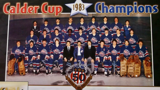 Rochester Americans 1983 Calder Cup Champions