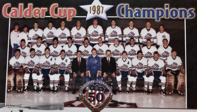 Rochester Americans 1987 Calder Cup Champions