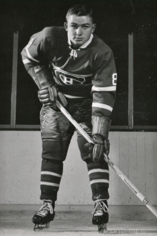 Bill Hicke 1953 Montreal Canadiens