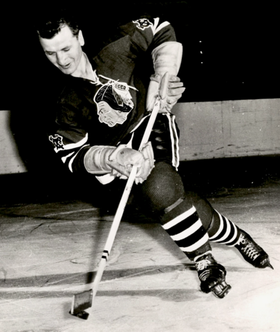 Benny Woit 1956 Chicago Black Hawks