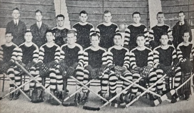 Brown University Hockey Team 1935 Brown Bears Men's Hockey