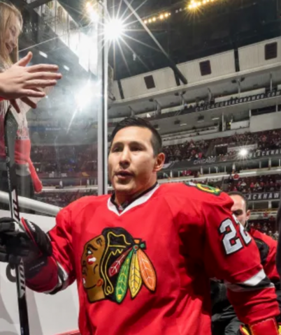 Jordin Tootoo finished his NHL career with Chicago Blackhawks on April 17, 2017