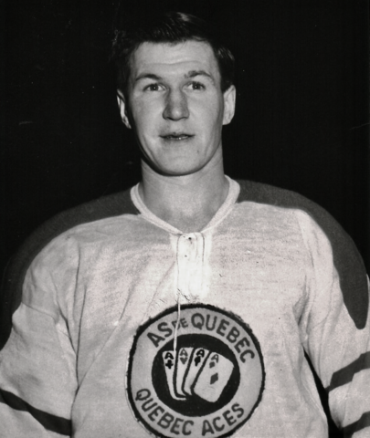 Joe Crozier 1953 Quebec Aces / As de Quebec