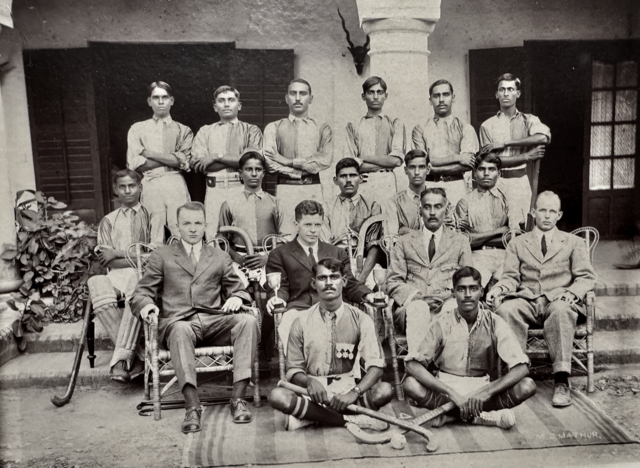 Antique India Field Hockey Team - circa 1910