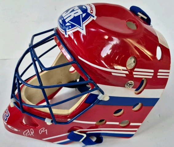Vintage Hockey Mask 1990 KOHO Street Hockey Mask - Patrick Roy Goalie Mask