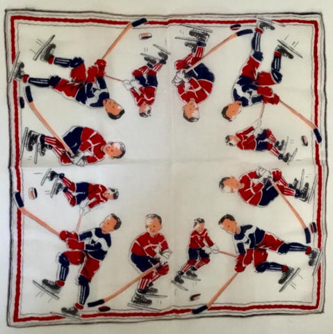Hockey Handkerchief - Hockey Hanky - Hockey Hankie