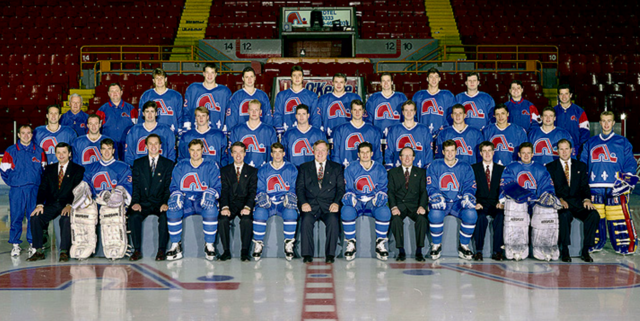 Quebec Nordiques 1993-94 Les Nordiques de Quebec