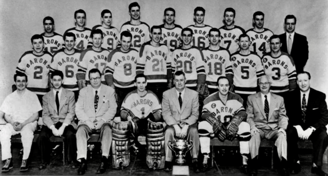Cleveland Barons 1954 Calder Cup Champions