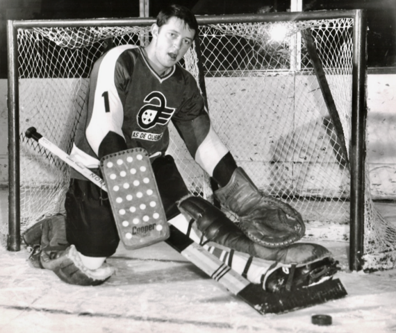 Dunc Wilson 1968 Quebec Aces Goalie