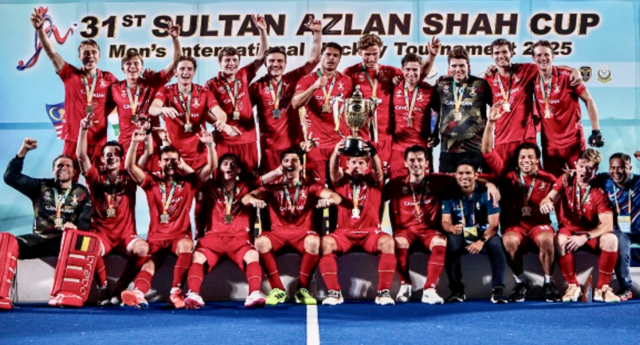 Belgium Red Lions 2025 Sultan Azlan Shah Cup Champions