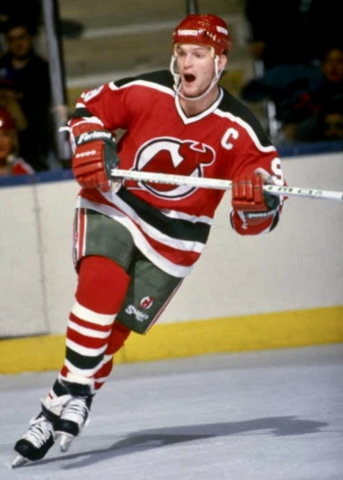 Kirk Muller 1988 New Jersey Devils Captain
