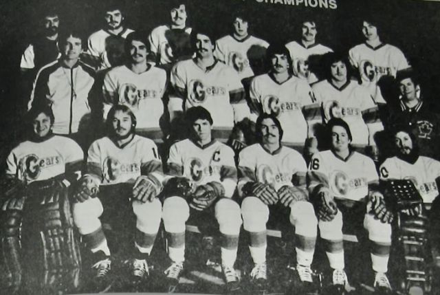 Saginaw Gears 1980 - 81 International Hockey League