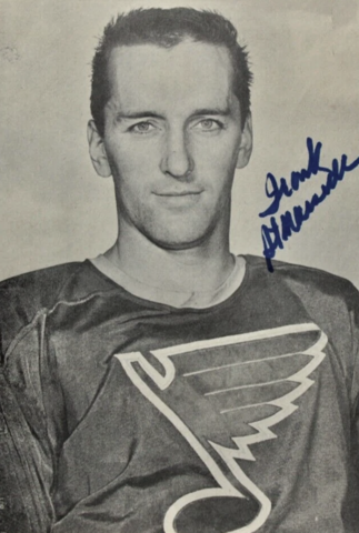 Frank St. Marseille 1968 St. Louis Blues