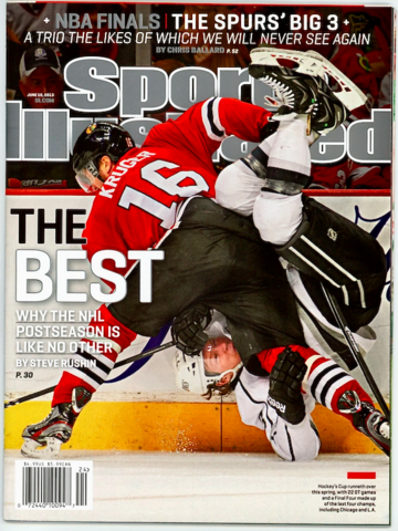  Marcus Krüger & Tyler Toffoli Sports Illustrated Cover June 10, 2013
