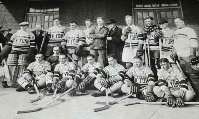 New York Americans 1925 1st NHL Season