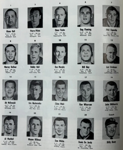 Chicago Black Hawks 1964