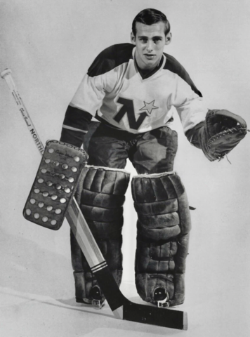 Gilles Gilbert 1970 Minnesota North Stars Rookie