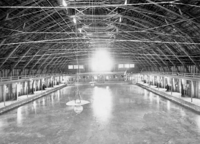 Arctic Rink Interior in Fredericton, New Brunswick - circa 1903