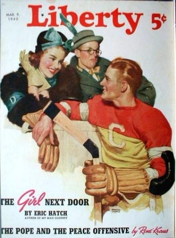 Hockey Magazine Cover March 1940