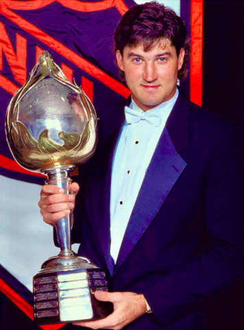 Mario Lemieux 1993 Hart Memorial Trophy Winner