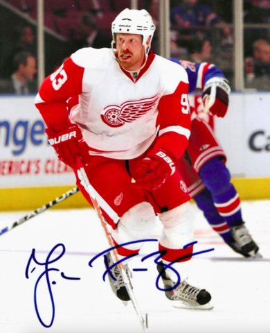 Johan Franzén 2012 Detroit Red Wings