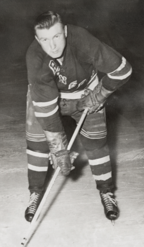 Eddie Slowinski 1949 New York Rangers