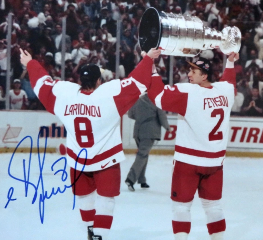 Игорь Ларионов - Igor Larionov 1997 Stanley Cup Slava Fetisov - Слава Фетисов